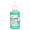 Chew + heal hund ørerenser løsning | 4 oz Dropper | Kjæledyr ørevask for hunder og katter for å hindre infeksjoner og fjerne | Soothing Aloe, Witch Hazel & Tea Tree Oil | Gentle, Vet-godkjent formel