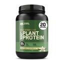 Optimum ernæring gull standard 100% plantebasert protein pulver, glutenfri, vegansk protein for muskel støtte og gjenoppretting med aminosyrer - kremet vanilla, 20 serveringer (Packaging May Vary)