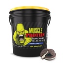 COLOSSAL LABS Muscle Whey Protein Flavored Protein Powder, 25 000mg Aminosyrer/Serving, kaldt filtrert (Packing May Vary) (12 pund (Bucket), informasjonskapsler og krem)