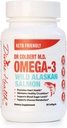 Dr. Colbert's Wild Alaskan Salmon Omega-3 inneholdende naturlige kilder til Omega-3, DHA & EPA - Formulert av Dr. Don Colbert