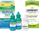Bundle av forfriskende tårer Lubricant øyedråper, 2 greve (Pack of 1) + Lastacaft en gang daglig øye Allergy kløe relief Drops, 60 dagers forsyning, 0,17 Fl Oz (Pack of 1)