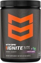 MTN OPS Ignite Lite Energi Drikkepulver Glutenfri Nitric Oxid Supplement Drikkeblanding, L Arginine, L Citrulline, Koffein & Nootropic Sukkerfri Drikkeblanding, 45 Serveringer, Skog Berry