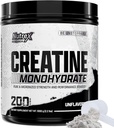 Nutrex forskning Mikronisert Kreatin Monohydrat pulver - 200 serveringer (1KG) ren, ikke-flavorert kreatinmonohydrat Supplement for muskel gevinst, styrke og ytelse, 5G Per Serv (2,2 lbs)