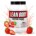 Labrada Ernæring Lean Body Hi-Protein Shake, Jordbær, 2.47-Pound Tub Jordbær emballasje KAN VARE