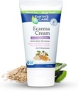 Jordas omsorg Eczema Krem for voksne og barn - Colloidal havregryn Eczema behandling krem med 9 moisturizere - 2.4 OZ