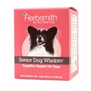 Herbsmith Senior Dog Visdom – Hundededementia Supplement – DHA for eldre hund hjernehelse - Senior Supplement for hunder- 60ct store Chews