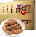 4 bokser av Premium Large American Ginseng Root (4oz per eske) - Ikke-GMO, Glutenfri Wisconsin Ginseng. Boosts immunitet, energi og utholdenhet for menn og kvinner