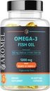 Omega-3 fiskeolje 1200 mg 90 myke gele kapsler