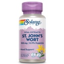 SOLARAY St. Johns Wort Aerial Extract 450mg to daglig | Mood & Brain Health Support | 0,3% Hypericin | 60ct, 30 Serv.