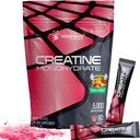 WELLNESS LABSRX Kreatin Monohydrat pulver - 5000 mg, Fruit Punch Flavor - 60 Sachets - 300g