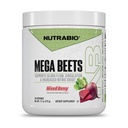 NutraBio Organic Beet Root Powder Superfood med nitrater og antioksidanter - støtter ytelse, sirkulasjon, blodflyt og generell helse - Ikke-GMO, vegetarisk, 30 serveringer
