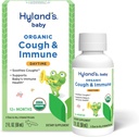 Hylands Baby Organic Cough Syrup og immunstøtte med Agave, Elderberry og Pomegranate, Soothes Cough, og støtter immunisme, dagtid, 2 fl. Oz.