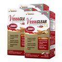 LABO Nutrition VesseCLEAR EX: Nattokinase NSK-SD+Elastin F for ren og fleksibelt blodfartøy. Japans mest klinisk studerte, funksjonell dose, syreresistant / forsinket releasekapsler, 90 greve