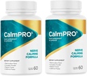2 Pakker Calmpro5, Calmpro5 Nervekapsler, 2025 Oppgradert Calmpro5 Nerve beroligende Formula Kapsler, Ingen kunstige preservativer, Ingen Dairy (2 flasker)