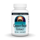 Kilde Naturals Cherry frukt ekstrakt, naturlig kilde til flavonoider Det virker som antioksidanter*, 500 mg - 180 tabletter