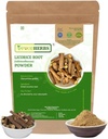 Adhimadhura.m pulver | Mulethi | Pure Licorice Root | 200g | Hjelper i Kjøkken, Cold & Sore Throat | Hjelper i Lightens Skin Tone | Hjelper med Scalp infeksjoner | Velvære og helse støtte