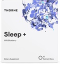 THORNE Sleep + Oppløselig Supplement Disc - Kamille, L-Theanine og Melatonin for dyp, rastfull søvn - 15 Services