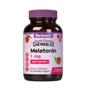 Blåbonnet Ernæring JordSweet Melatonin 1 mg Rask Oppløselig Natttid Relaxation & Restful Sleep Support - søvnhjelp - Glutenfri, Vegansk - Flavor - Chewable Tabletter bringebær