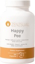 ZENZSUAL Happy Pee – Urin Tract Support med organisk tranebær og D-Mannose - omfattende UTI smertelindring støtte for kvinner - 120 kapsler