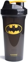 Smartshake Lite Justice League Protein Shaker Flaske 800 ml – DC tegneserie vannflaske, Leakproof BPA Gratis Gym Shaker Flaske for Proteinshake og proteinpulver - Batman Logo