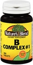 Naturens blanding B kompleks #1 tabletter - 100 ct, pakke med 3