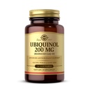 Solgar Ubiquinol 200 mg (Reducted CoQ-10), 30 Softgels - Fremmer hjerte og hjernefunksjon - støtter sunn aldring - Coenzym Q10 - Ubiquinone Supplement - Glutenfri, Dairy Free - 30 Services
