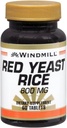 Vindmølle Rød Yeast Rice 600 mg tabletter 60 tabletter (pakke med 3)