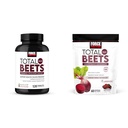 Force Factor Blood Pressure & Total Beets Chews Nitric Oxid Cardiovaskulær støtte Grapefrø Antioksidanter 120 Antall og 60 Chews