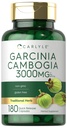 Carlyle Garcinia Cambogia Ekstrakt | 3000mg 180 kapsler | Ikke-GMO, Glutenfri Supplement