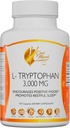 Cocó March N.M.D L-Tryptofan søvnhjelp 500 mg, Glutenfri, Vegansk, GMO Gratis, Smakfri, Ketovennlig, Soya Gratis - 30 Services