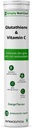Glutathion med vitamin C, for sunn og ungdommelig hud - Evens hudtone for menn og kvinner. Sukkerfri, oransje smak, 15 effervescent tabletter (pakke med 1)