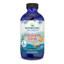 Nordic Naturals Children's DHA, Strawberry - 8 oz for barn - 530 mg Omega-3 med EPA & DHA - Brain Development & Function - Ikke-GMO - 96 Serveringer