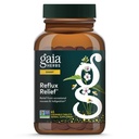 Gaia Herbs Reflux Relief - med Marshmallow Root, Kamille, Aloe, Licorie, og høy mallow - Hjelper med anledninger Heartburn og Relieve Indigestion - 45 Chewable Tabletter (45-dagers Supply)