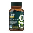 Gaia Herbs Gut Revival - Herbal Digestive Supplement til å støtte Gut Helse - Laget med Astragalus, Gotu Kola, Jujube og mer - Gratis fra Dairy, Soya & Gluten - 60 Vegan Capsules (60 Services)