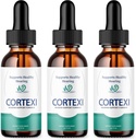 (offisiell) Cortexi Tinnitus Behandling Hørestøtte med kromium, Grape Seed, Astragalus, Maca Root - Cortexi Hørestøtte Drops Supplement Cortexi Tinnitus Behandling for Ringing Ears (6oz)