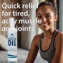 Anderson Magnesium Olje Spray for relief og avslapning | 12oz flaske | Topisk Ionic Magnesium | Fremmer avslapning, Relief fra Muscle Cramps | Laget i USA