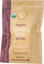 Syrup DIY Kit - Gjør din egen Delicious, Glutenfri Herbal Supplement Syrup med Potent Immune Fordeler, som inneholder bare organiske ingredienser laget i små Batches i USA - 4oz