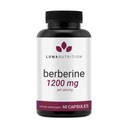 Luma Nutrition Berberine Supplement - Berberine HCL 1200mg Per Serving - Vegan, Glutenfri, Ikke-GMO - 60 kapsler
