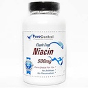 Flush Free Niacin 500mg // 100 kapsler // ren // ved renkontroll kosttilskudd