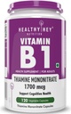 Vitamin B1 Thiamin -120 Veg Kapsler