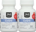365 av hele matmarked, Co Q10 100Mg, 30 Softgels (pakke på 2)