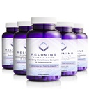 L-Glutathione Complex 1650mg - Antioksidant støtte med Alpha Lipoic Acid, NAC, L-metionin, vitamin E, Hud Helse Supplement, laget i USA - 90 Vegetariske kapsler x 5 flasker