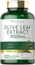 Carlyle Olive Leaf Ekstrakt Kapsler | 9000mg | 100 greve | Ikke-GMO, Glutenfri | høy styrke Supplement