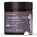 AnimalBiome Pet Probiotika - S. boulardii + FOS Probiotic og Prebiotic pulver for hunder og katter 60g