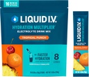 Væske I.V.® Hydration Multiplier® - Tropisk Punch - Hydration Powder Packets | Elektrolytt pulverdrikk Blande | Bekvemmelige single-Serving Sticks