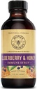 Honning Gardens Apiaries Elderbær Syrup - Apiterapi Rå Honning - Propolis og Elderbær - Kjøkken - 4 oz