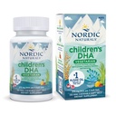 Nordic Naturals Children's DHA Vegetarian - Kids DHA Omega-3 Supplement -Algae Olje - Berry Lemonade Mini Chewables - Plantebasert formel for alder 3 + - 120 Soft Gels - 40 Serveringer