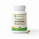 MigReLax - Doctor Formulerte Migraine Relief Kosttilskudd - Sleep & Relaxation Support med Valerian, Lemon Balm, Passion Blomster, Hops - Migraine Supplement for kvinner og menn - Migraine hodepine Støtte