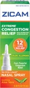 Zicam Extreme Congestion Relief No-Drip flytende Nasal Spray med Soothing Aloe Vera, 0,5 Ounce (pakke på 2)