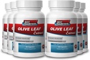 Sport Kosttilskudd Olive Leaf Ekstrakt Kraftig Antioksidant, Immunsystem Helse 500 mg (6 flasker, 360 kapsler)